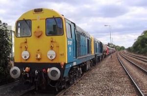 Cab Ride GBRF91: Moving the Tube! Melton Mowbray to Burton-on-Trent (109-mins)