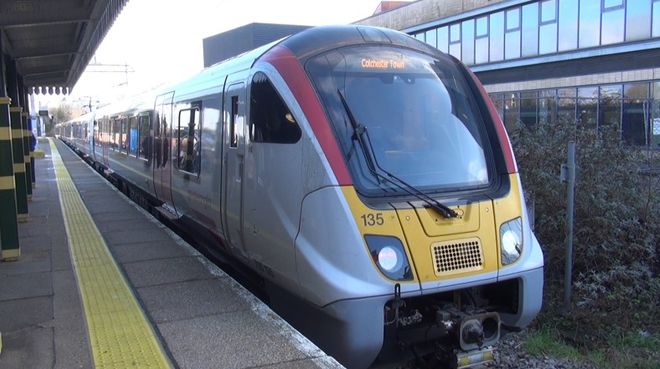 Cab Ride GRA33: London Liverpool Street to Colchester Town  aboard a Class 720